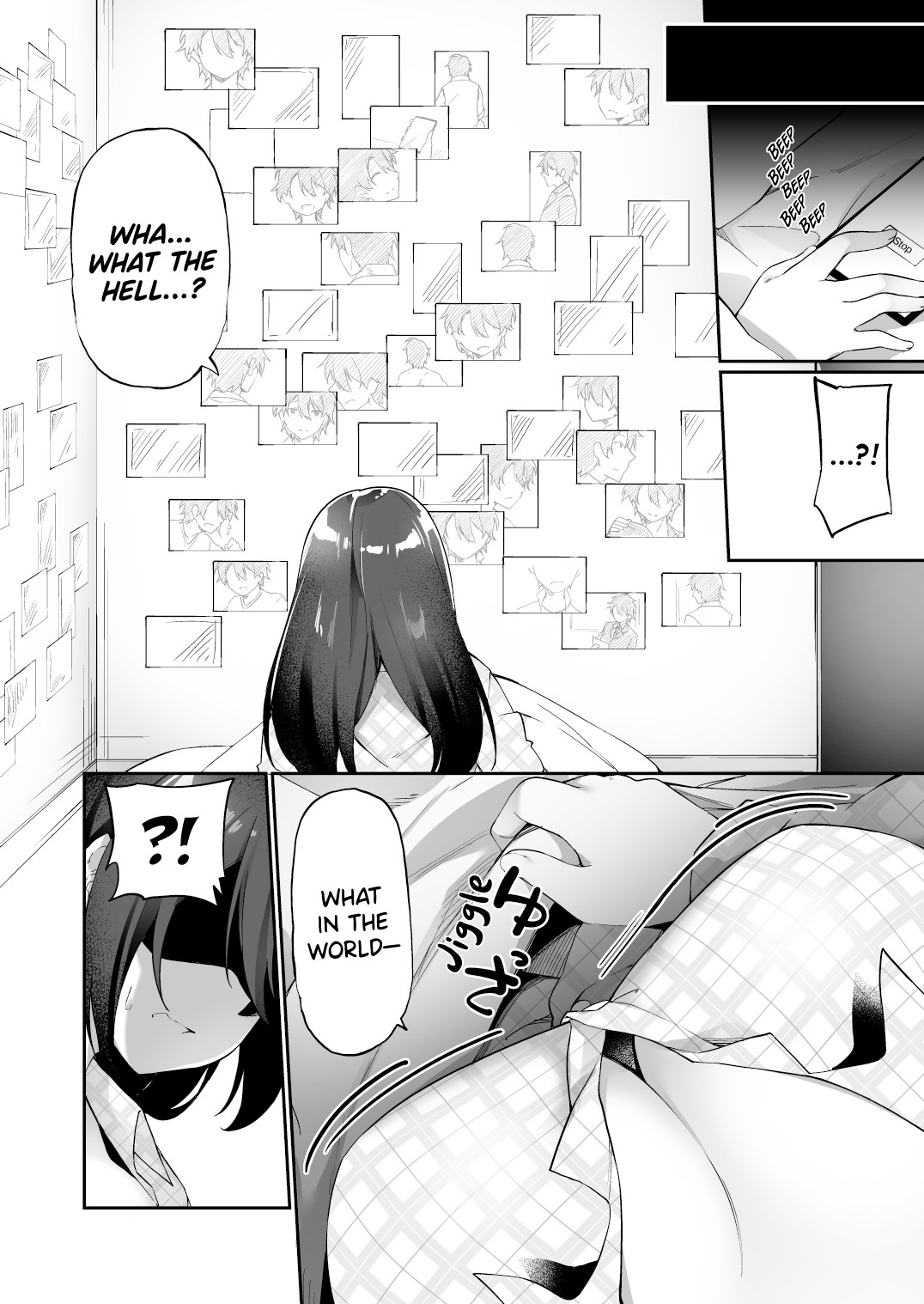 Hentai Manga Comic-I Ended Up Changing Bodies With The big Breasted Yandere Kouhai Who Gets Turned On From Simply Hearing My Voice-Read-3